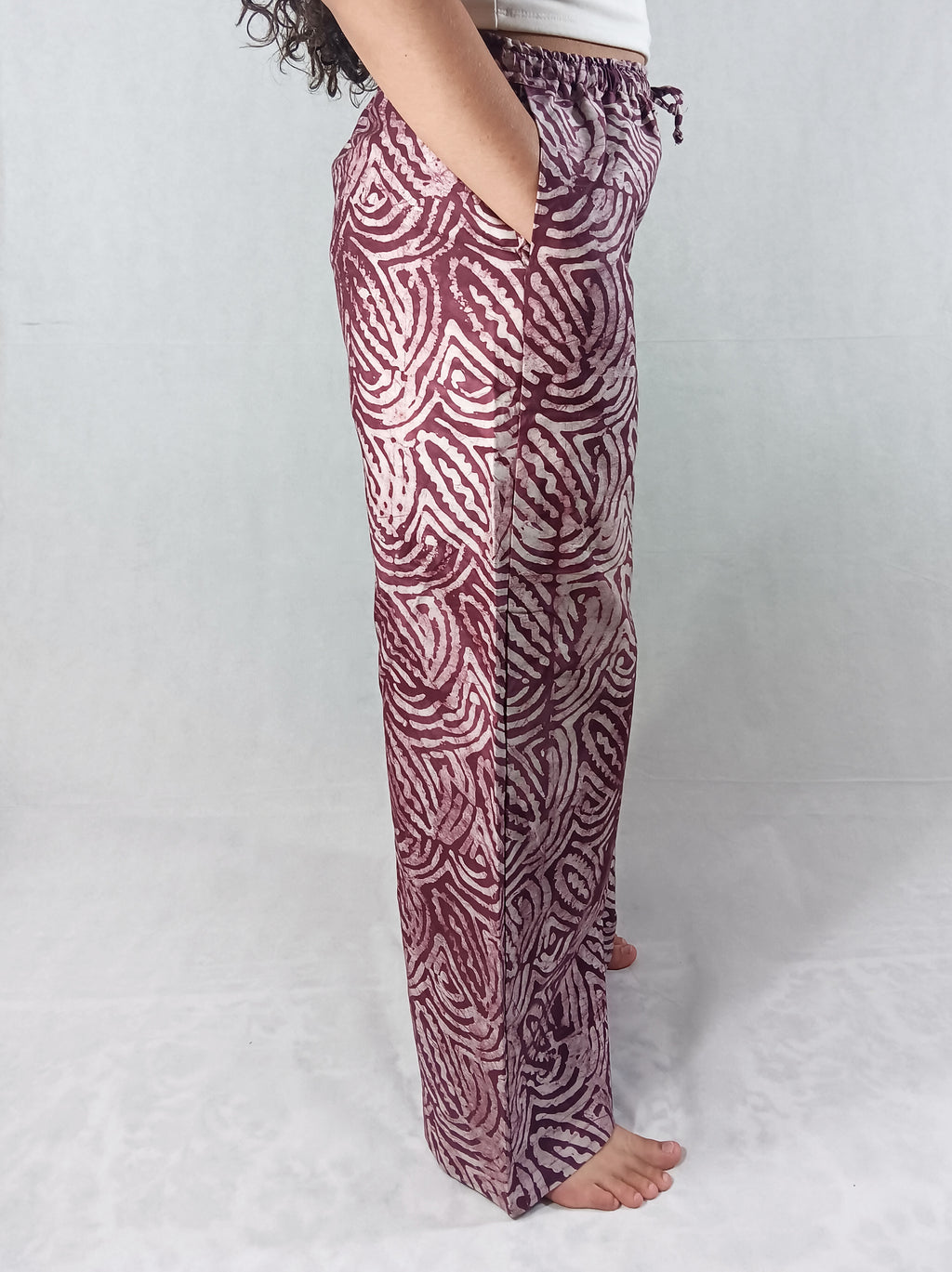 Wave Wide-leg Pants