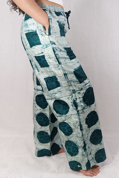 Adire wide-Leg Pants